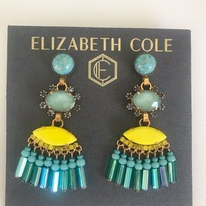 New! Elizabeth Cole Turquoise Earrings